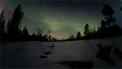 thefrogman:  Aurora Borealis in Finnish Lapland 2011 [HQ GIFs]