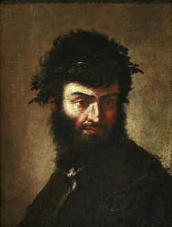 loquaciousconnoisseur:  Salvator Rosa Self-portrait (ca. 1645)