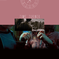  HARRY POTTER ALPHABET ϟ  → T of  Time Turner“It’s called