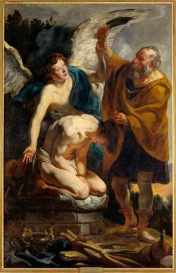 necspenecmetu:  Jacob Jordaens, The Sacrifice of Isaac, c. 1625