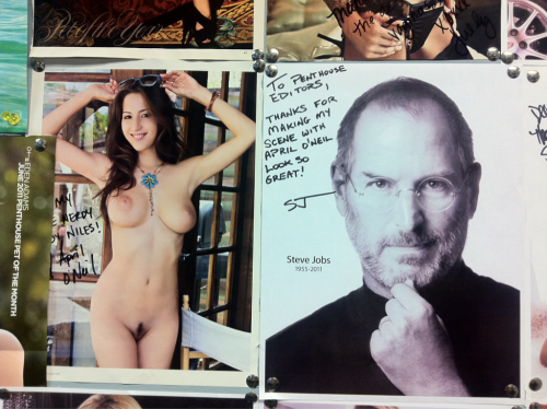 NSFW: I love @Penthouse. And we all love Steve Jobs. We’re also hilarious.