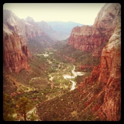 Angels Landing, Zion (Taken with instagram)