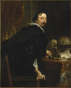 necspenecmetu:  Sir Anthony van Dyck, Portrait of Lucas van Uffel,