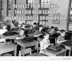 9gag:  Respect your parents 
