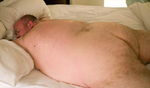 chirpycub:  Perfect body. One big chubby pillow!! *dreamy 