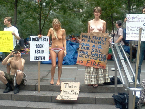 i didn’t know any of the occupy-wallstreet protests were going to be naked!