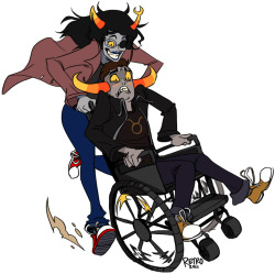 retronoodles:  From where I’m up to, Vriska is considerably