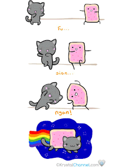 justinrampage:  To create the well known Nyan Cat, a Dragon Ball
