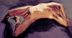 fullerart:  Study of a Male Nude 