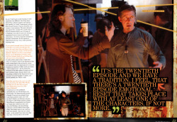 Ben Edlund’s interview, part 3. Supernatural magazine #28.