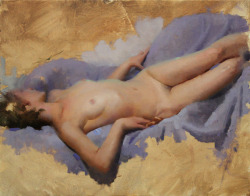 Joseph Todorovitch, Figure with Lavender