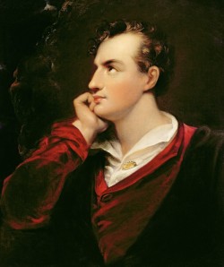 loquaciousconnoisseur:   Richard Westall Portrait of Lord Byron (1813)