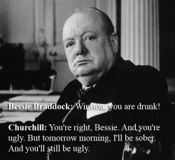  Winston Churchill absolutely shitting on people 