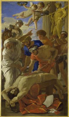 necspenecmetu:  Nicolas Poussin, The Martyrdom of Saint Erasmus,