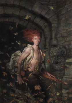 mimejuice:  (via Donato Giancola - Kvothe- The Name of the Wind)