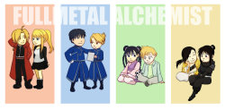 blacksoul17:  FMA Chibi Couples by *gabzillaz 