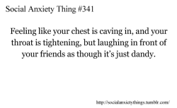 Social Anxiety Things