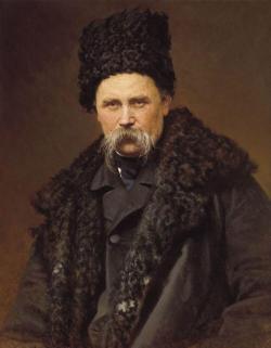peira:  Ivan Kramskoy:  Portrait of Taras Shevchenko (1871)