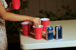 Two things that I hate. Beer pong and Bud Light.