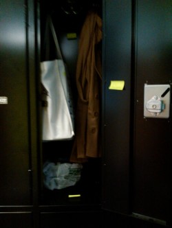 moooonicka:  After school, I went to my locker to get my volleyball