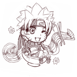 First in the series of my male charm collection is Naruto, this