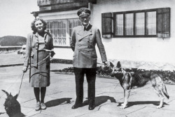 youmightfindyourself:   Love is famously blind; if Eva Braun