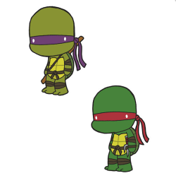 insanelygaming:  Lil’ Teenage Mutant Ninja Turtles - by Mikey