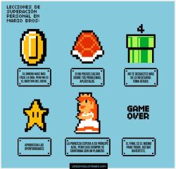 me-convierto-en-geek:  Lecciones de superación personal en Mario