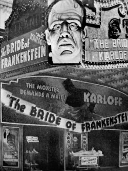  The Bride of Frankenstein Theatre display - 1935 