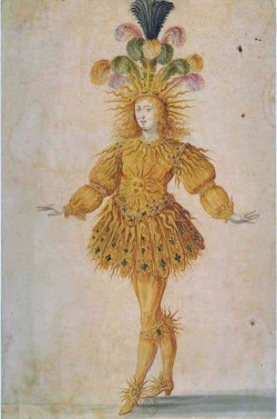 louislegrand-blog:  Louis XIV as Apollo, 1653 