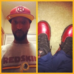 #Todayskicks #Sneakerholics Air Bakin’ boots x Redskins