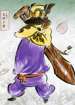 The otoko of Okami.