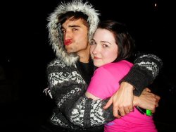 Me & Tom. Liverpool hotel. 19th October 2011.He was sat at