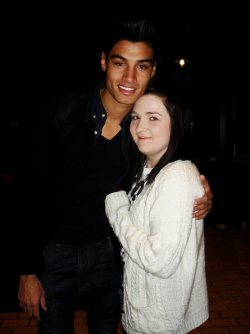 Me & Siva. Liverpool hotel. 20th October 2011.I love this