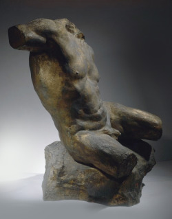 antonio-m:  Male TorsoJules DesboisTerracotta statuette, 1934Musée