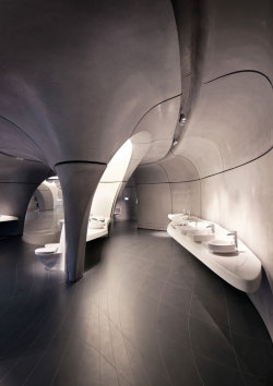 architectureblog:  (via The Roca Gallery in London by Zaha Hadid