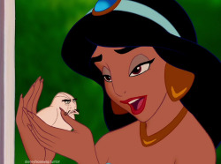 disneyfaceswap:  Stop. Touching. Meeeeeeeeeeeeee.  I want to draw a flock of birds all with this face&hellip;