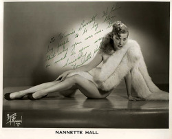 Nannette Hall A photo from the personal scrapbook collection