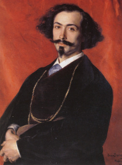 peira:  Carolus-Duran:  Portrait of the Spanish painter Moreno