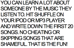 1 - The Queen - Lady Gaga 2 - Never let me go - Lana del Rey