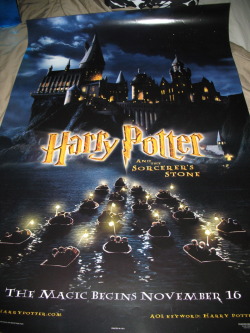 wildyoungsoul:  HARRY POTTER MOVIE POSTER GIVEAWAY!!!   I have