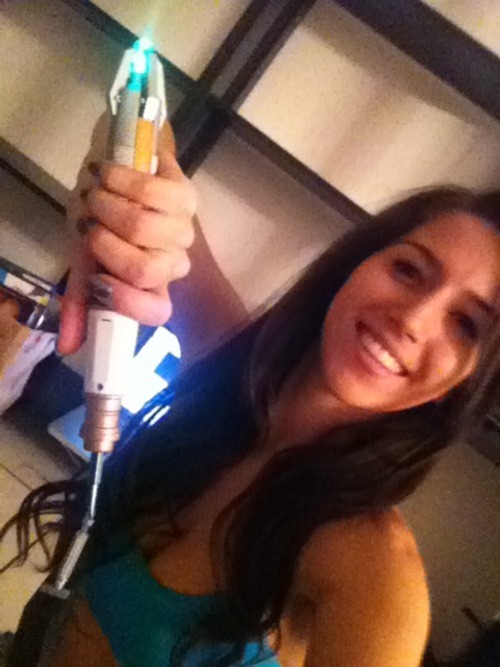 I don’t know about you but my night turned out awesome! Get it? Turned… Oh fuck it, I have shelves and I built them with my sonic screwdriver! Yay!