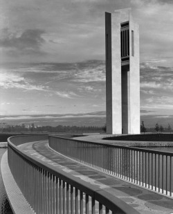 National Carillon, Canberra photo by Max Dupain, 1970