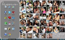 This is my new desktop on my laptop :DI’m happy with it…opinions