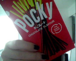 I have Pocky and nothing hurts.