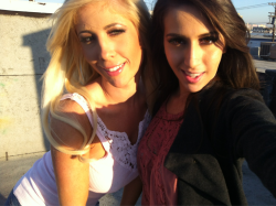 Shot a scene with @TashaReign today for @Twistys !