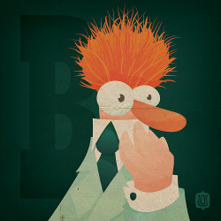 muppabet:  B is for Beaker With day 2 we get Beaker out here