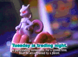 gwensafari:  Did you just trade a MewTwo for a Pikachu?  
