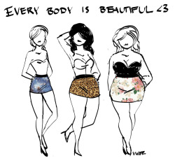 free-the-young-n-stoopid:  everBODY is beautiful. 