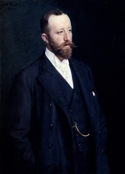 thesnobreport:  Portrait of a Gentleman by Peder Severin Kroyer,